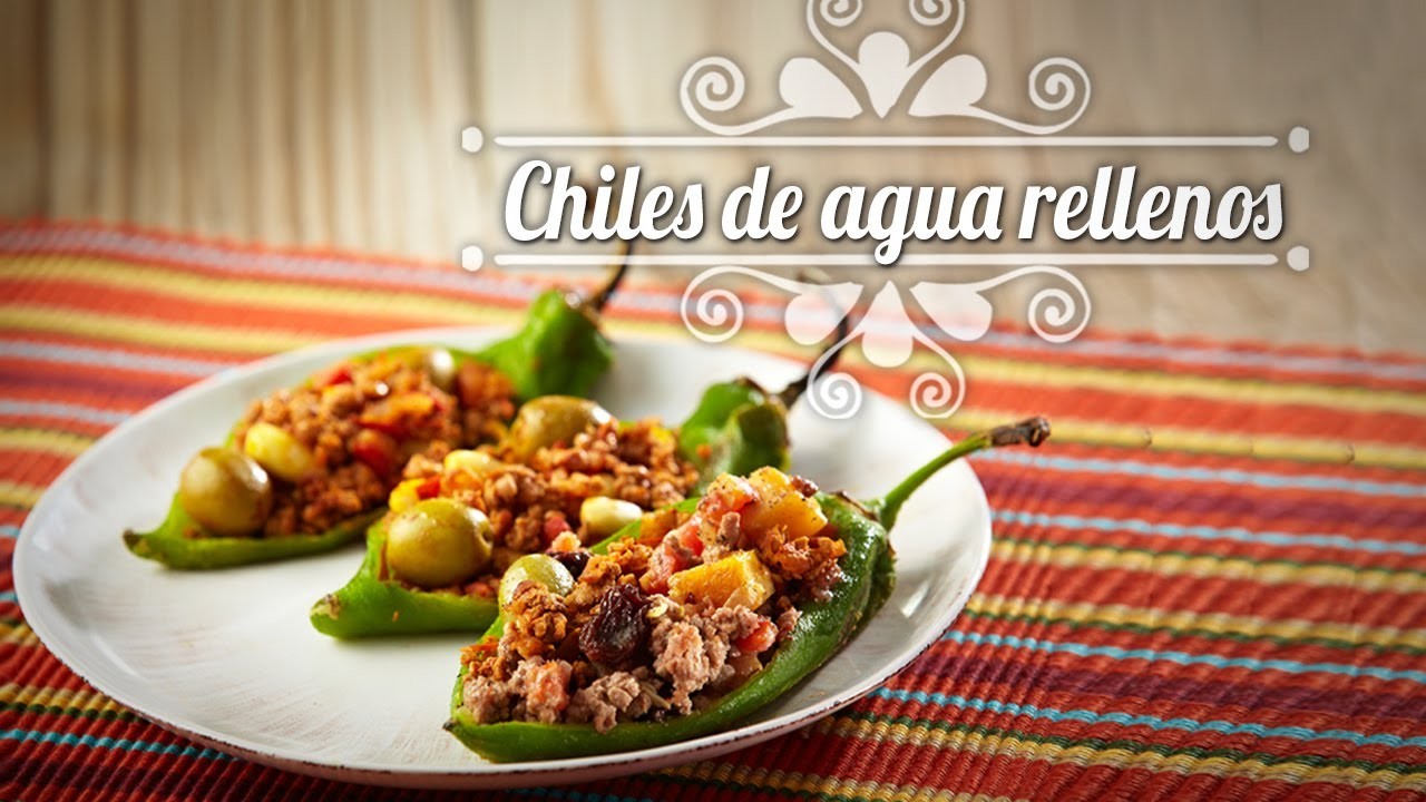 Chef Oropeza Receta para Dia de Muertos:Chiles de Agua Rellenos-Day of the Dead: Stuffed Chiles