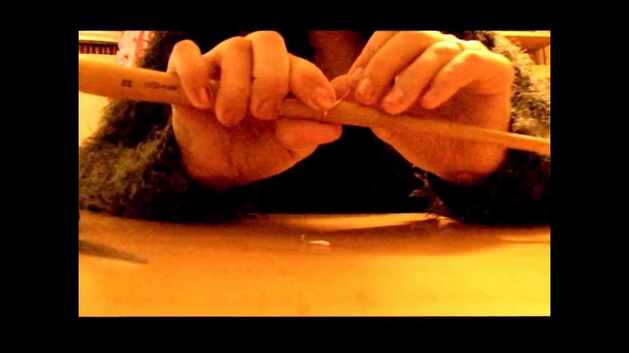 Anillo de alambre y fieltro (tutorial)