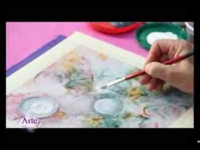 Cómo pintar y decorar prendas de seda artificial