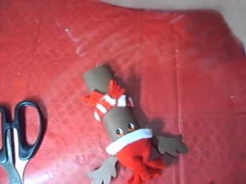 Manualidad: Chocolates navideños un dulce detalle (Parte 2 Reno y  Santa Claus)