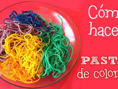 Pasta de colores | Minichefs Cocina para niños