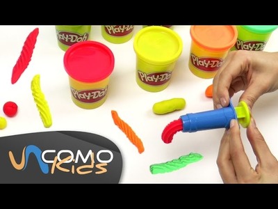 Manualidades con Play Doh para niños