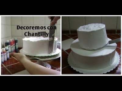 Cómo Rellenar, Cubrir y Montar Un Pastel Muy Sencillo Con Chantilly - Madelin's Cakes