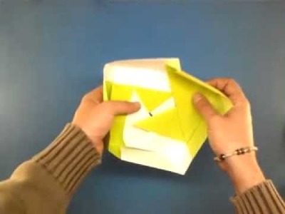 Papiroflexia: cómo hacer una caja de origami