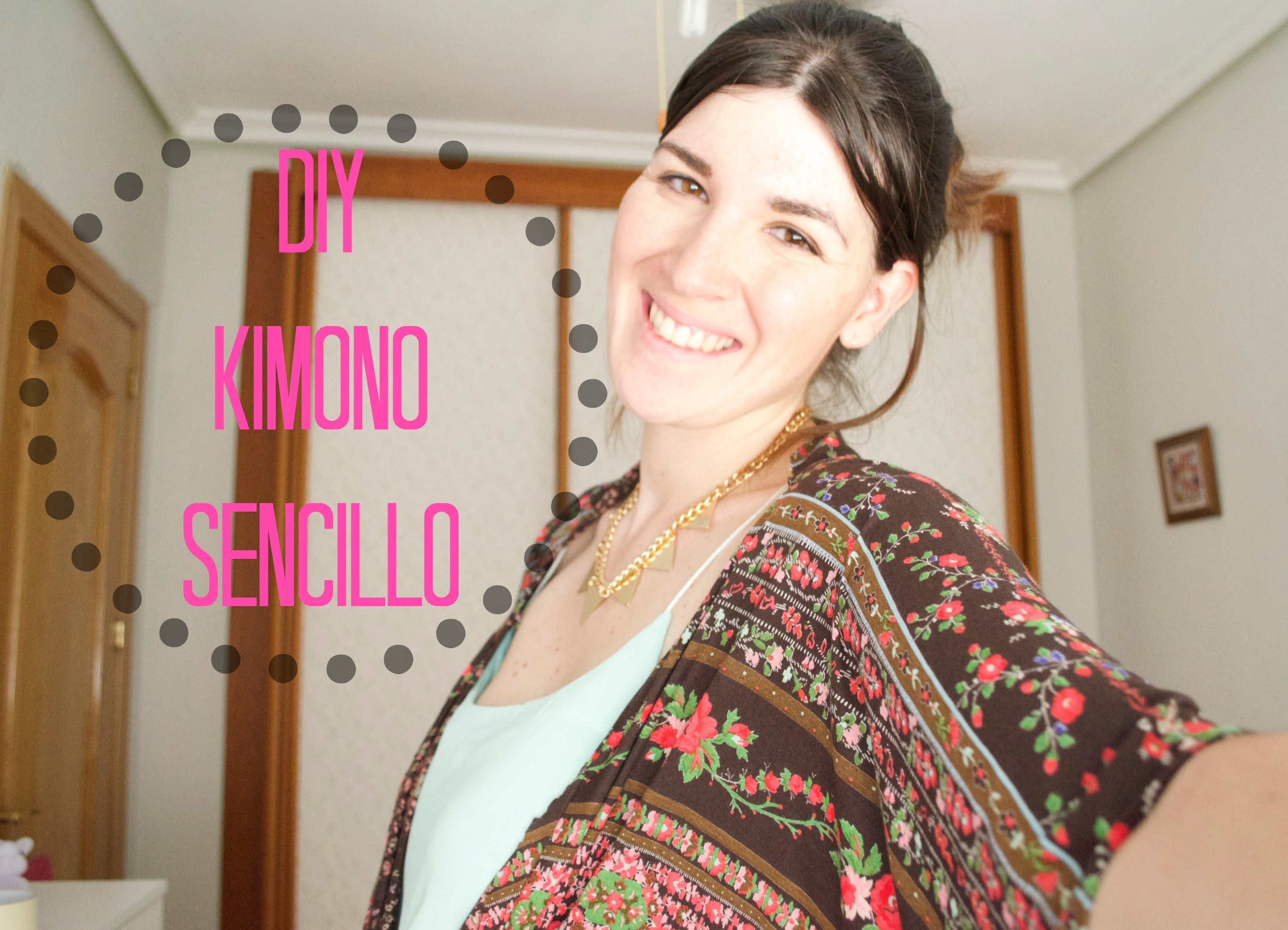 DIY Cómo hacer un Kimono sencillo