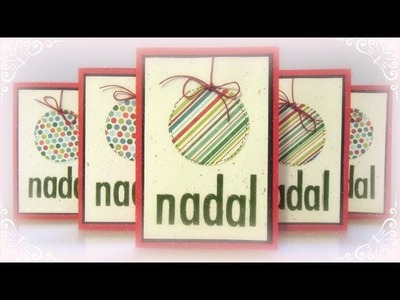 DN8 Cómo hacer tarjetas de Navidad rápidas y fáciles