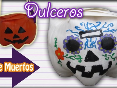 Dulceros Ecológicos para Halloween y DÍA DE MUERTOS!