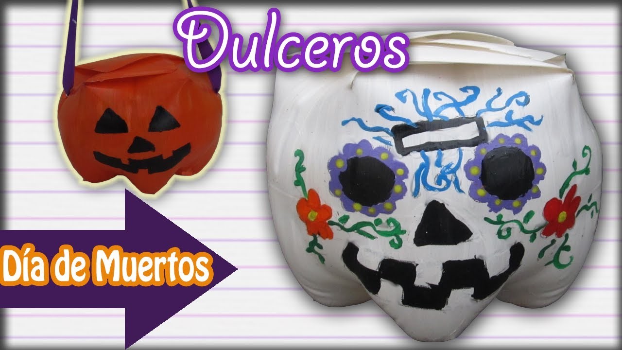 Dulceros Ecológicos para Halloween y DÍA DE MUERTOS!