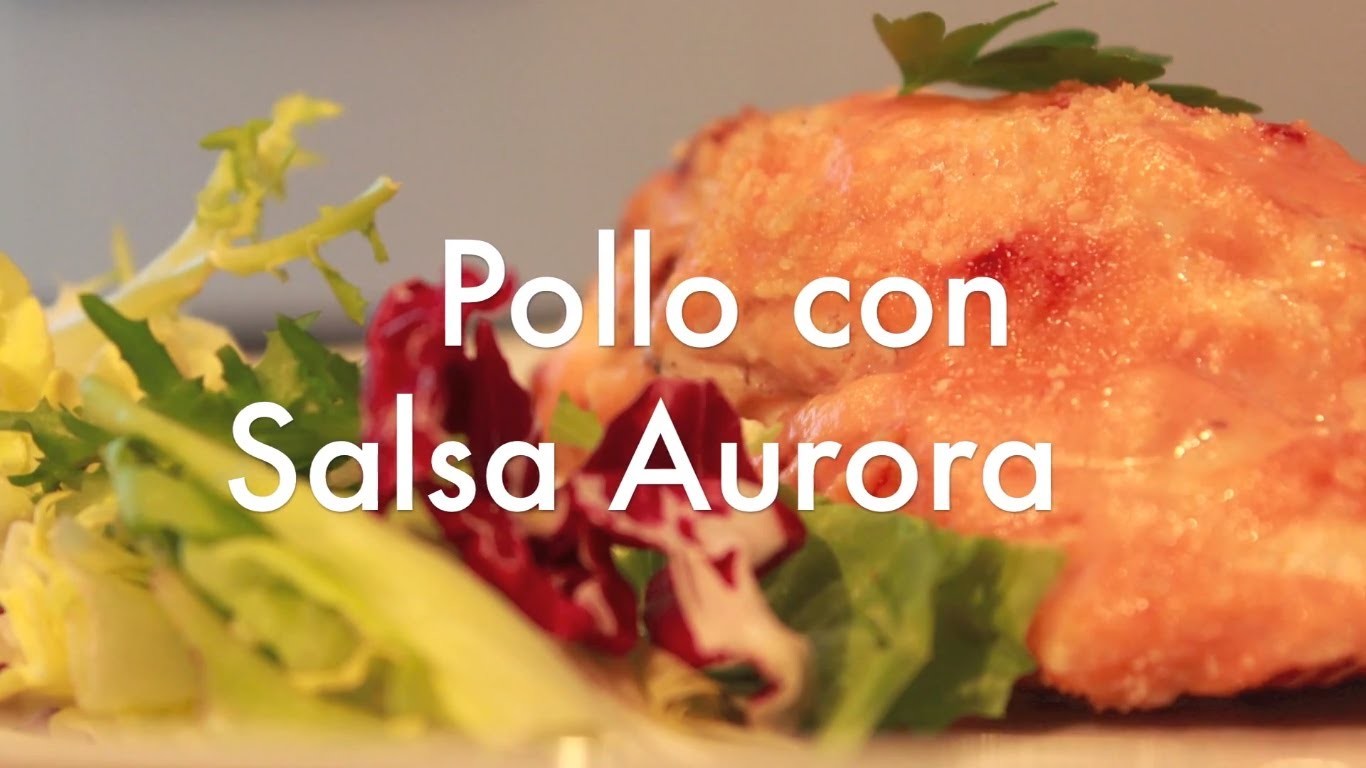 Pechugas de Pollo al Horno en Salsa Aurora - Recetas de Cocina