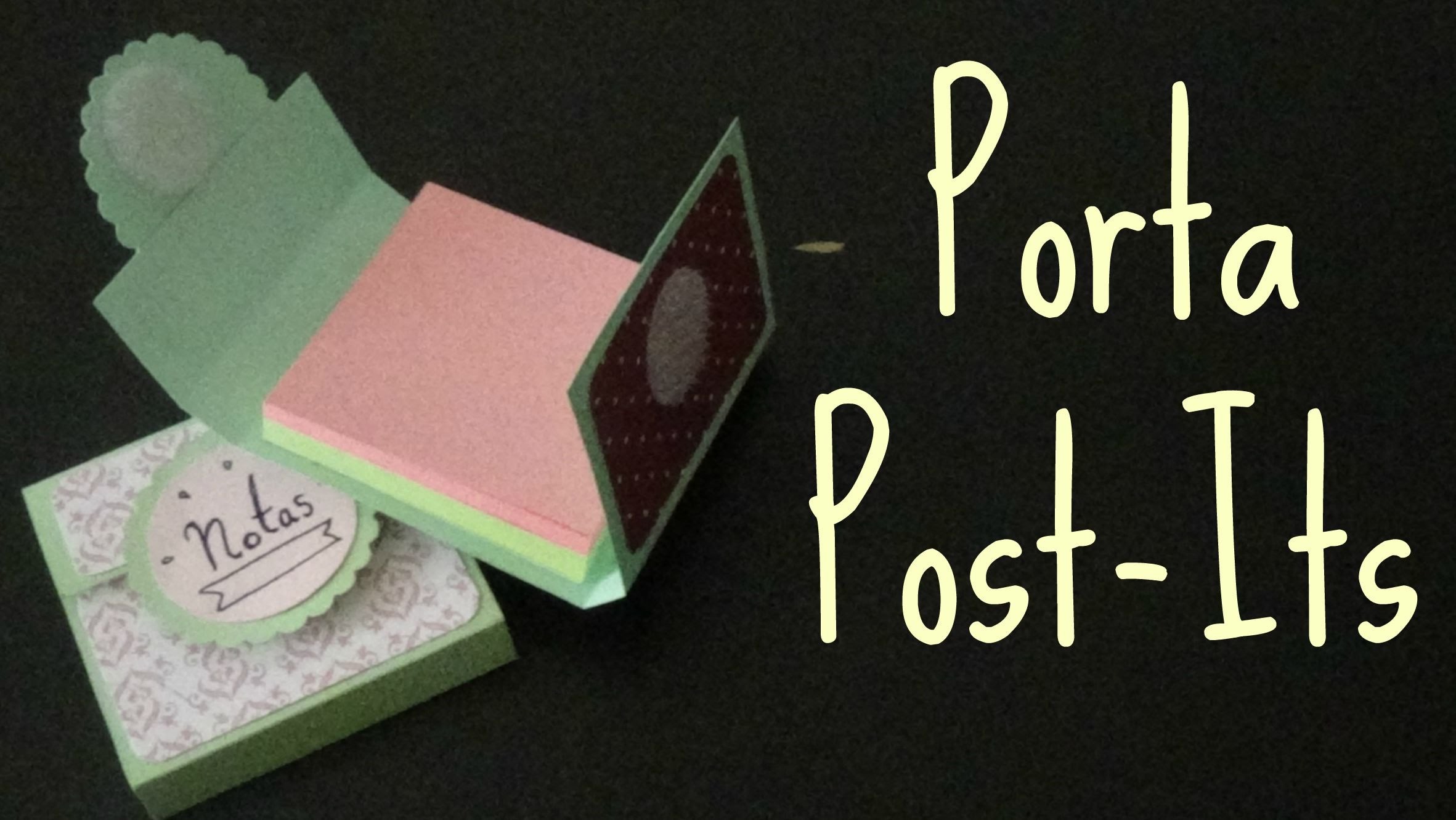 Porta Post-It Cuadernito (Fácil&Cute!)