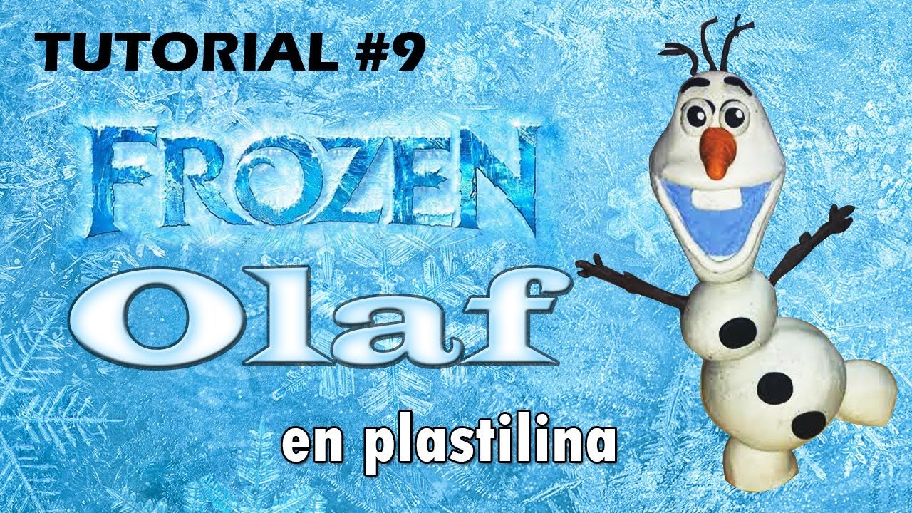 Tutorial Olaf Frozen de Plastilina