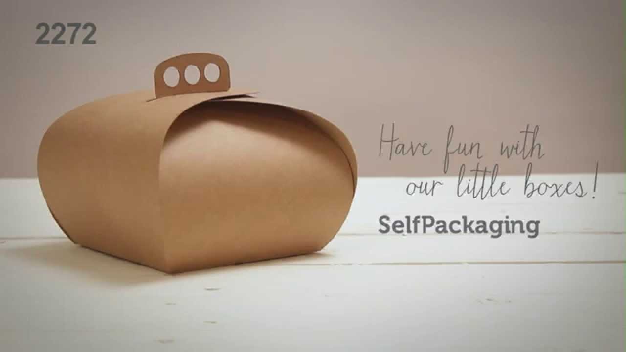 Cajas clásicas para pasteles - Vídeo de montaje ref. 2272 SelfPackaging