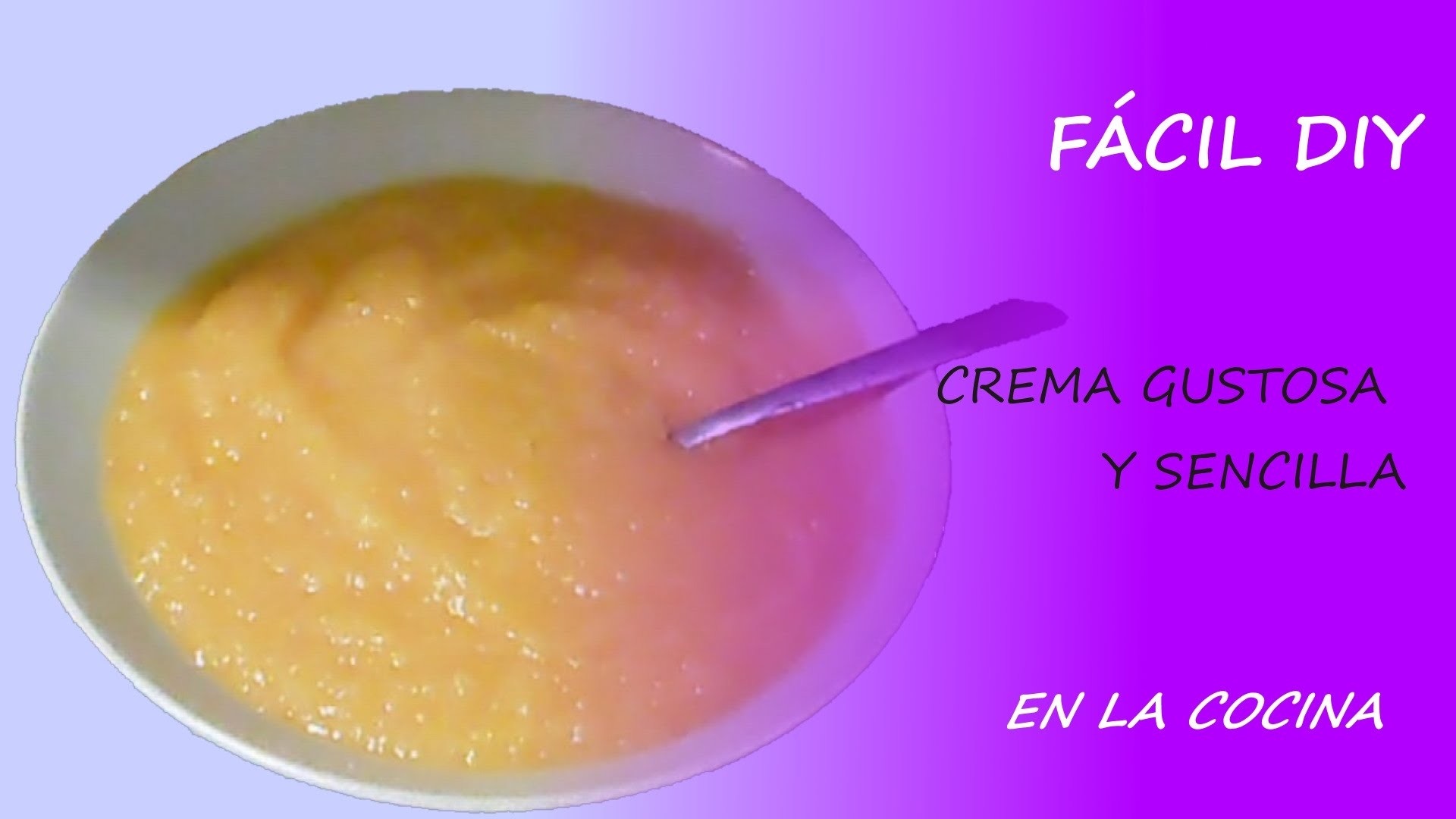 Crema gustosa y sencilla - Fácil DIY