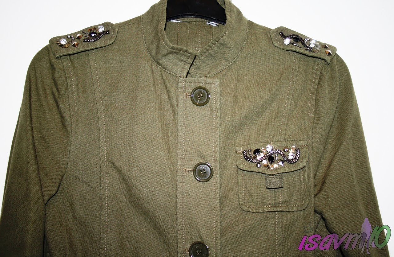 DIY: Como customizar una chaqueta "military trend"