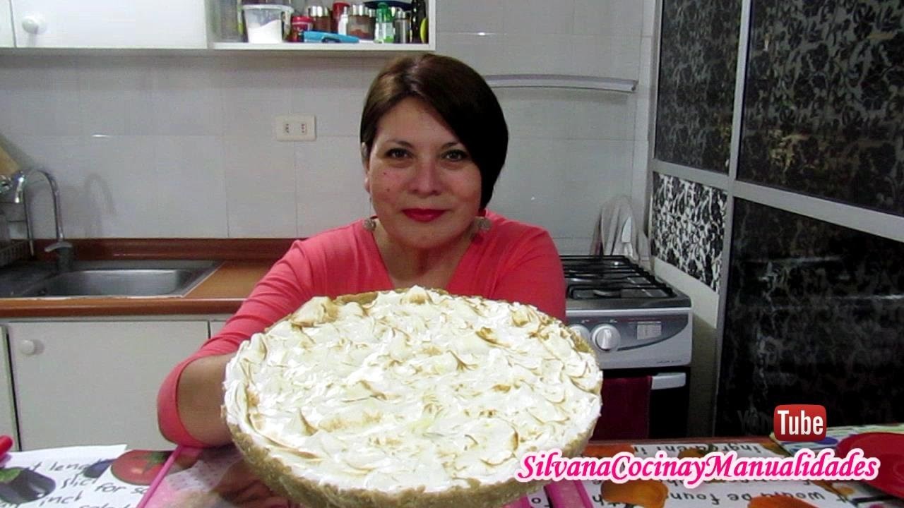 PIE DE LIMÓN SIN HORNO!!! - Silvana Cocina y Manualidades