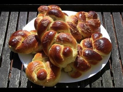 Trenzas de brioche