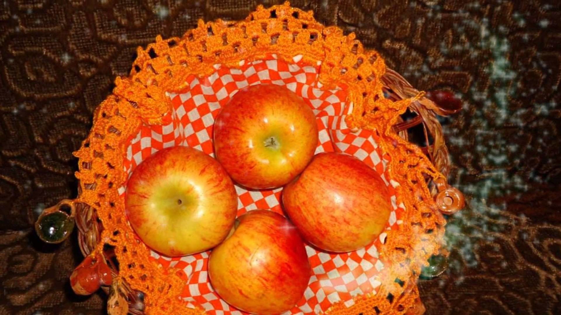 Carpeta con jarritos - Tejido con gancho