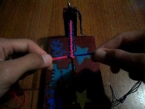 Como hacer manillas de nudo plano tutorial#1