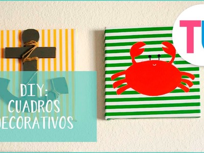 DIY Marcos decorativos | Manualidades fáciles para niños | #YaSoyMamá