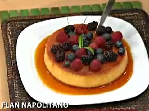 Flan Napolitano