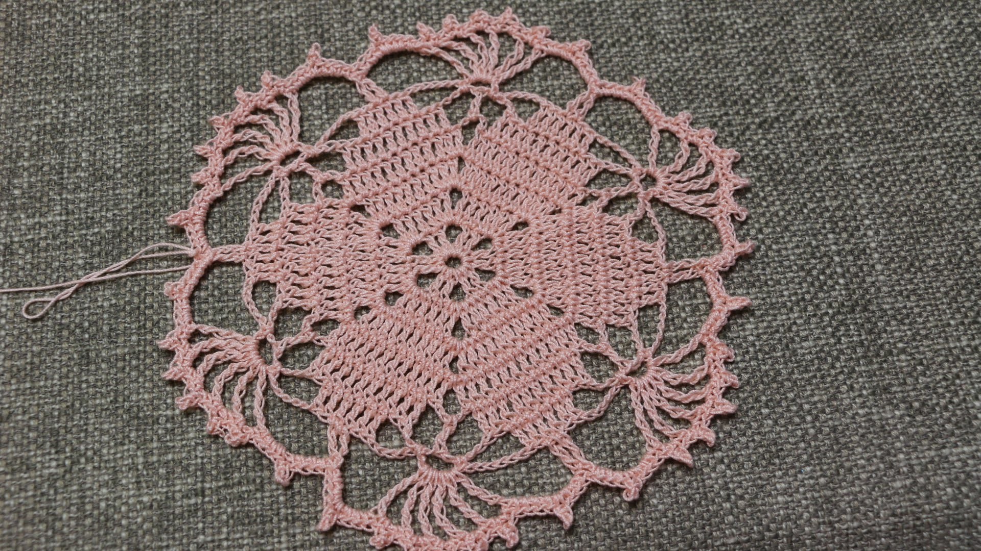 Flor para Blusa Crochet