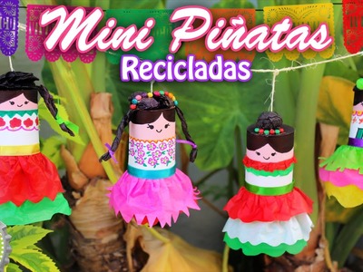 Mini Piñatas Decorativas para Fiestas Patrias. Floritere