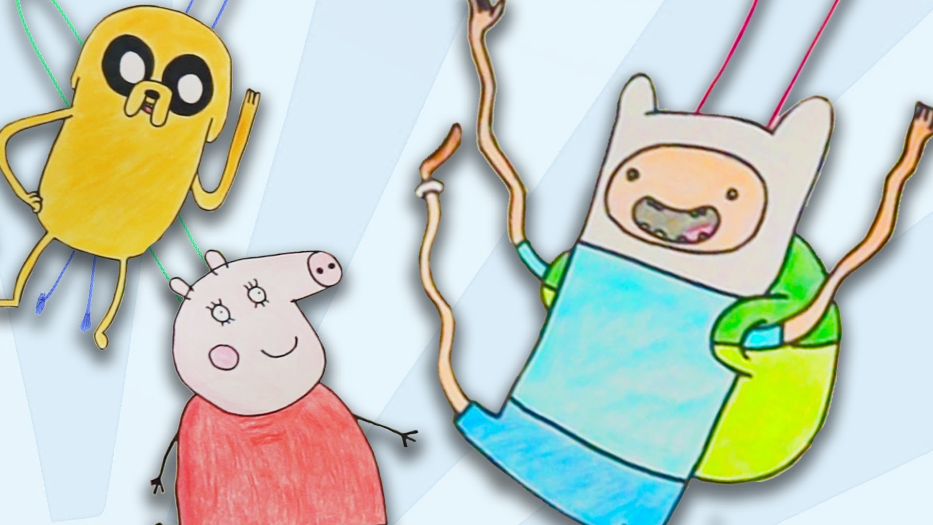 Muñecos saltarines de papel – Manualidades con papel para niños