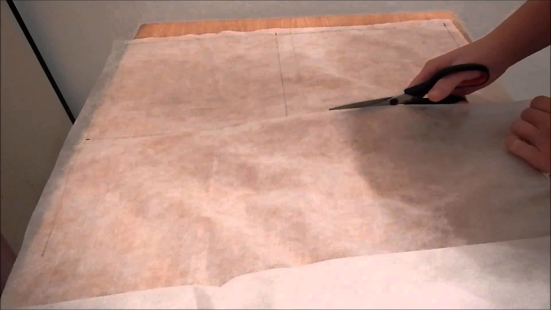 Cómo coser la funda interior para el relleno de un almohadón.cojín