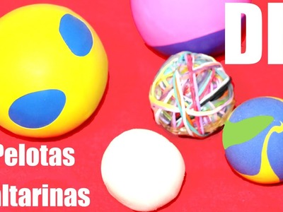 Cómo hacer bolas saltarinas o bouncy balls DIY