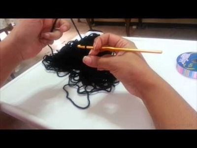 Pasa listón tejido a crochet muy fácil