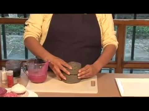 Cómo hacer un cupcake en forma de jabón