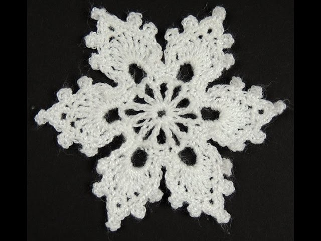 Crochet : Copo de Nieve # 2