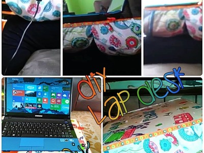 DIY Lap Desk ¿Cómo hacer una base para computadora.laptop? How to make a lap desk?