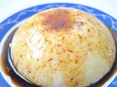 Flan de huevo en el microondas - Recetas de cocina