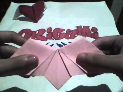 Origami explicado en español (S.A.C.R):Corazón con alas