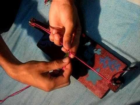 Como hacer manillas enrrolladas tutorial#2