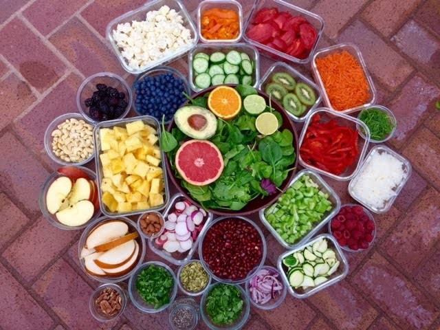 Como organizarte para comer ensaladas toda la semana!