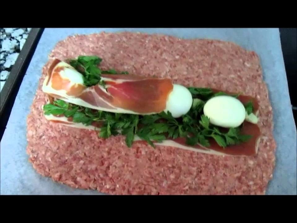 Cómo preparar un rollo de carne relleno