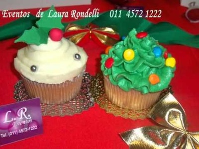 CUPCAKES  NAVIDAD