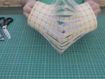 DIY Lamparas de Papel - How to Make a Paper Lamp 