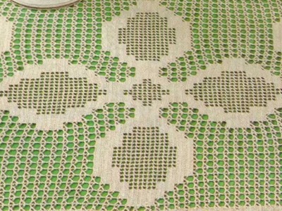 Instrucciones Como Tejer Tapete Rectangular a crochet