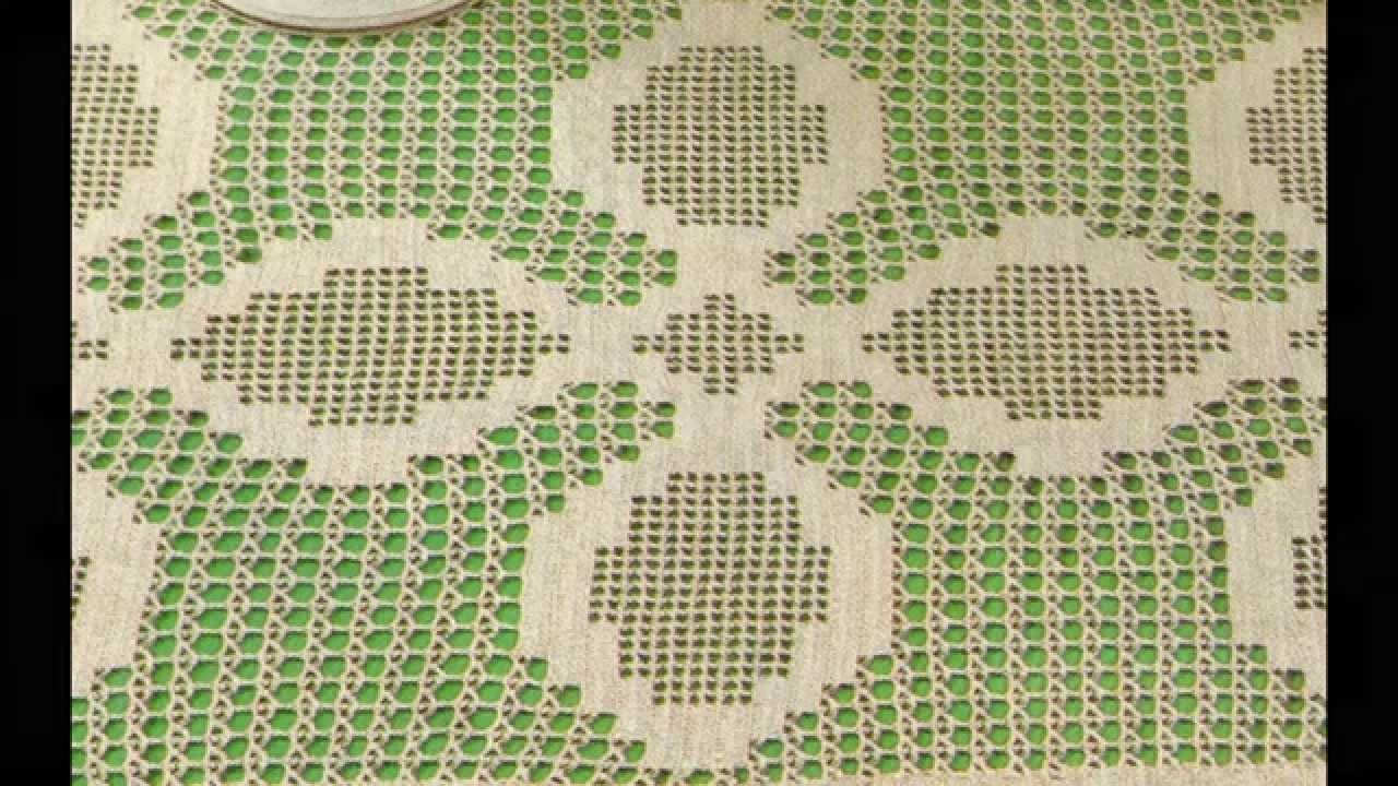 Instrucciones Como Tejer Tapete Rectangular a crochet