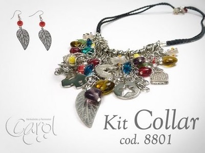 KIT 8801 Kit Collar trenza mix