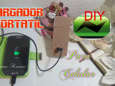 Cargador Portátil Casero para movil Celular USB DIY.How to make a portable cell phone charger