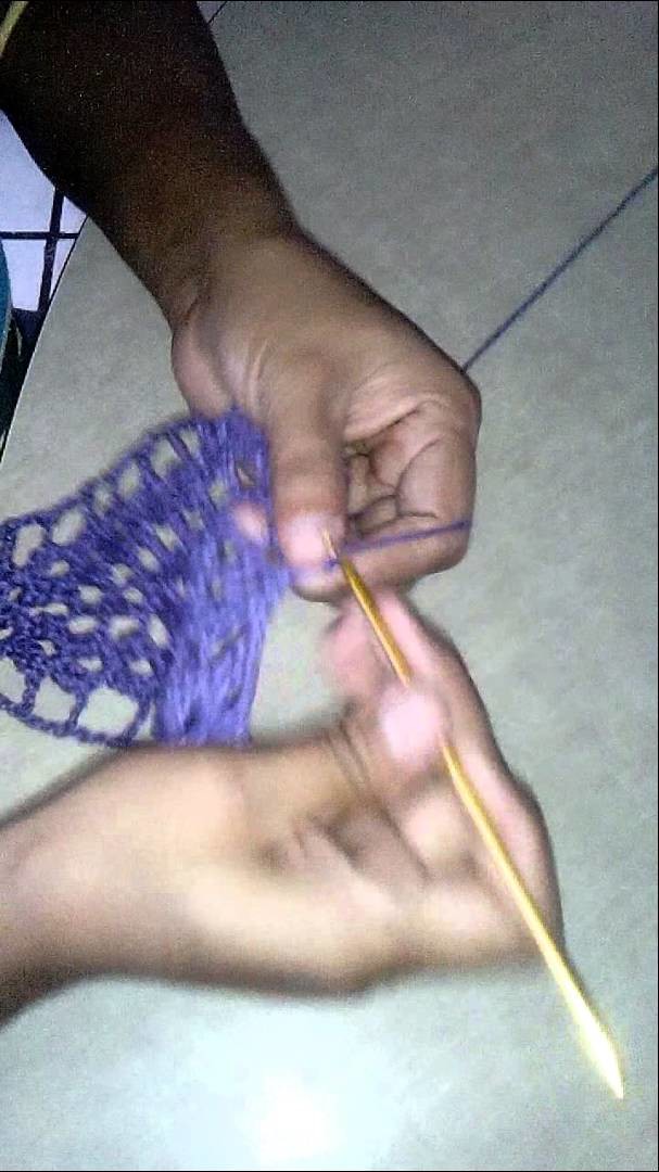 Como hacer un chalequito tejido parte 3