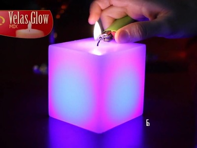 Velas Glow MIx ( velas que cambian de color al encender)