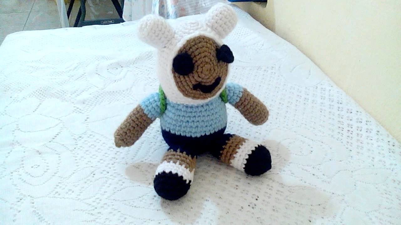 Amigurumi de finn a crochet