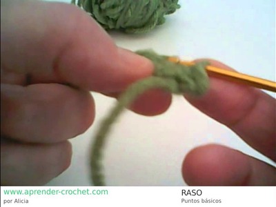 Cómo hacer el Punto Raso en Crochet