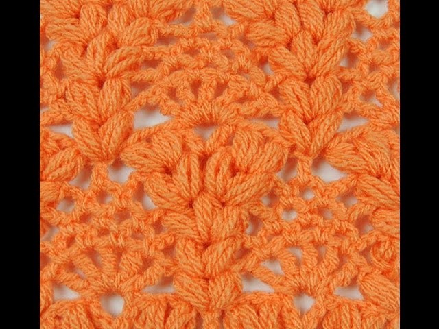 Crochet : Punto Piña y Esponjoso