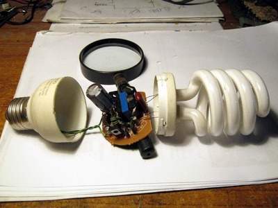 [DIY] Inhibidor de Destello Casero - Bajo Consumo - Low Consumption Bulb Flashes - www.logeek.net